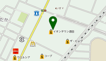 イオンタウン酒田の地図画像