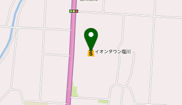 イオンタウン塩川の地図画像