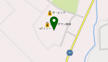 イオンタウン那須の地図画像