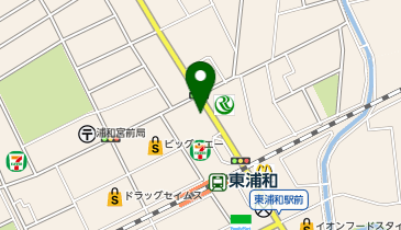 イオンタウン東浦和の地図画像
