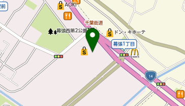 イオンタウン幕張西の地図画像