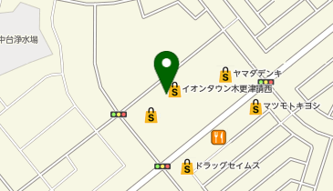 イオンタウン木更津請西の地図画像