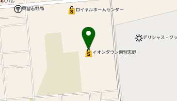 イオンタウン東習志野の地図画像