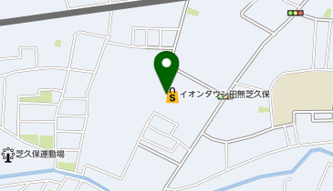 イオンタウン田無芝久保の地図画像