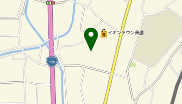 イオンタウン美濃の地図画像