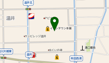 イオンタウン本巣の地図画像