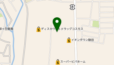 イオンタウン磐田の地図画像