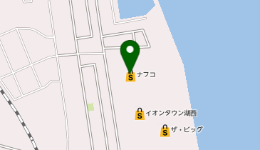 イオンタウン湖西の地図画像