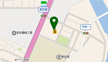 イオンタウン熱田千年の地図画像