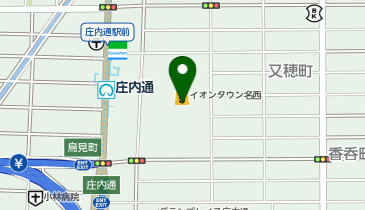 イオンタウン名西の地図画像