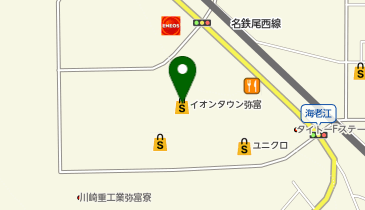 イオンタウン弥富の地図画像