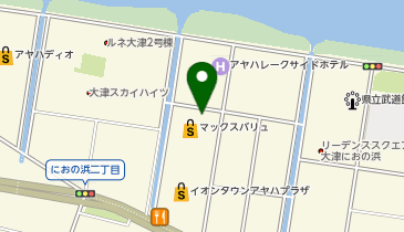 イオンタウンアヤハプラザの地図画像
