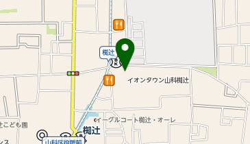 イオンタウン山科椥辻の地図画像
