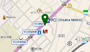 イオンタウン守口の地図画像