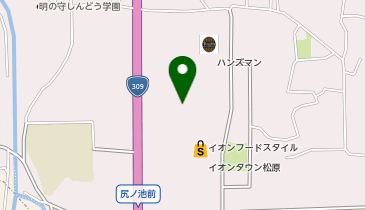 イオンタウン松原の地図画像