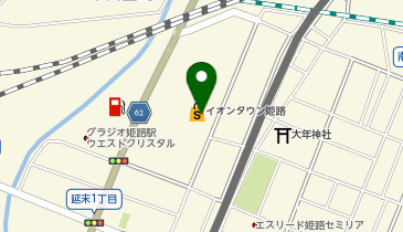 イオンタウン姫路の地図画像