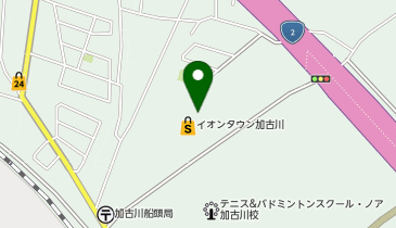 イオンタウン加古川の地図画像