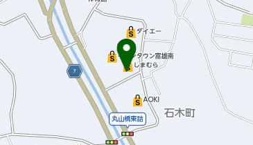 イオンタウン富雄南の地図画像