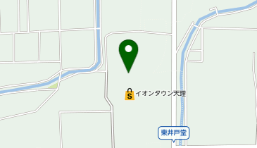 イオンタウン天理の地図画像