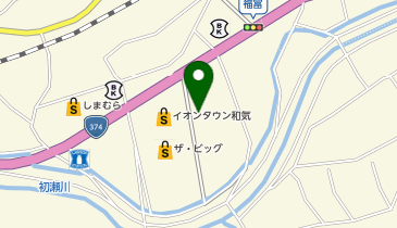 イオンタウン和気の地図画像