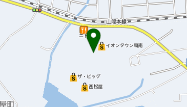 イオンタウン周南の地図画像