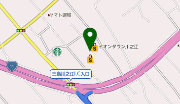 イオンタウン川之江の地図画像
