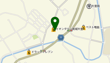 イオンタウン南城大里の地図画像