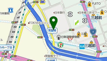 コレド日本橋の地図画像