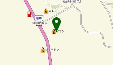 イオン福知山店の地図画像