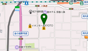 イオンモールKYOTO(キョウト)の地図画像