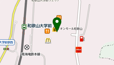 イオンモール和歌山の地図画像