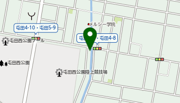 屯田西公園の地図画像