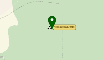 野幌森林公園の地図画像