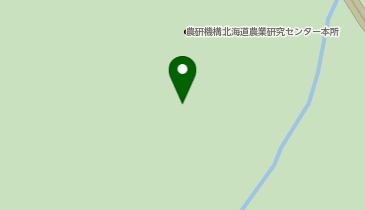 北海道農業研究センターの地図画像