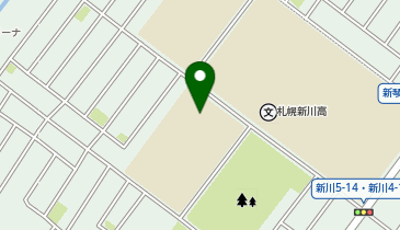 新川西中学校の地図画像