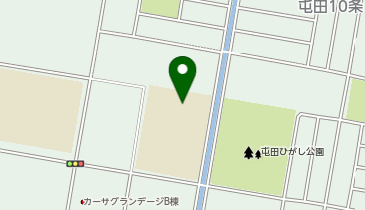 屯田北小学校の地図画像