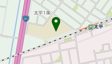 太平南小学校の地図画像