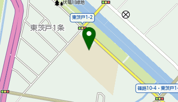 茨戸小学校の地図画像
