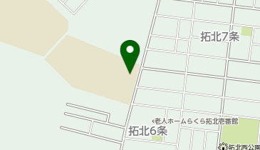 篠路中学校の地図画像