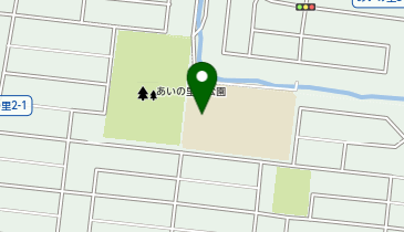 あいの里西小学校の地図画像