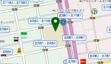 北九条小学校の地図画像