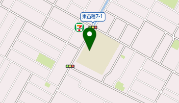 札苗中学校の地図画像