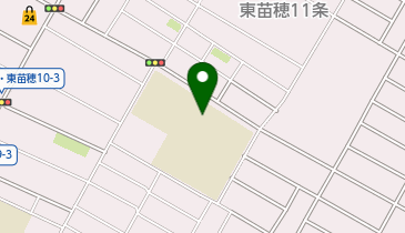 札苗北中学校の地図画像