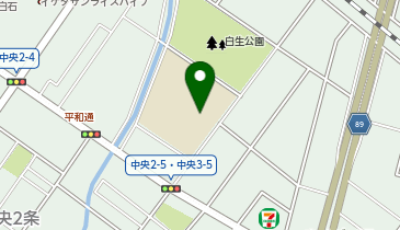 西白石小学校の地図画像
