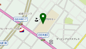 白石小学校の地図画像
