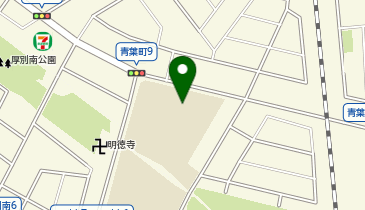 青葉中学校の地図画像