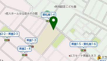 豊園小学校の地図画像