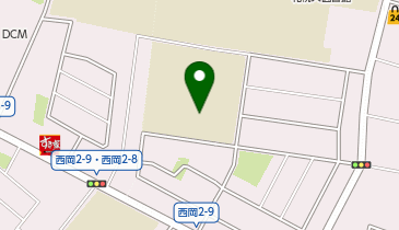 西岡北中学校の地図画像