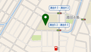 清田南小学校の地図画像