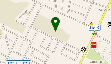 北野台小学校の地図画像